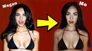 Recreating ICONIC Pictures of Megan Fox [upl. by Nomor]