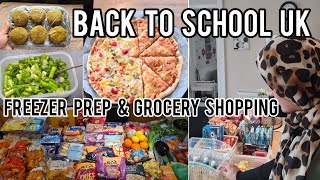 Back to School Meal PrepGrocery Shopping for Back to SchoolBack to School Uk 2024Meal Planing [upl. by Samala]