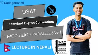 MODIFIERS AND PARALLELISM SAT ENGLISH FULL COURSE IN NEPALI  STANDARD ENGLISH CONVENTIONS [upl. by Nefets446]