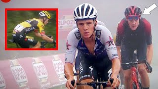 Remco Evenepoel DESTROYS Primoz Roglic on Pico Jano  Vuelta a España 2022 Stage 6 [upl. by Suilmann]