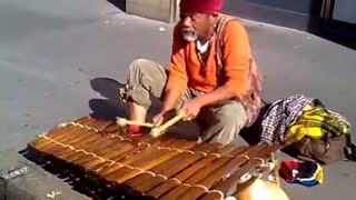 Amazing Street Xylophone Playing [upl. by Blane]