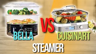 ✅BELLA VS Cuisinart  Which food steamer is the best [upl. by Adnerad600]