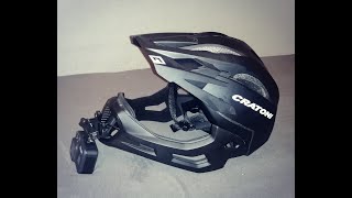 Cratoni CManiac GoPro hero 8 Setup [upl. by Ahsatsan]