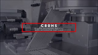 C80HS A96  Blister packaging machine with integrated cartoner by IMA Safe [upl. by Ailices314]