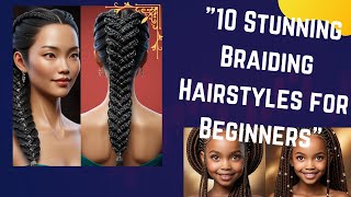 quot10 Stunning Braiding Hairstyles for Beginnersquot [upl. by Daberath]