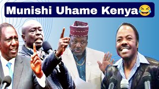 PASTOR NGANGA DESTROYS MUNISHI AFTER ATTACKING HIM RUTO WARNS GEN ZS FUNNY😂😂😂 [upl. by Hendren]