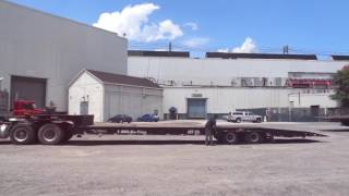 2009 Talbert 35HT 48ft 35 Ton Hydraulic Tilting Rollback Trailer Video 2 [upl. by Niwred834]