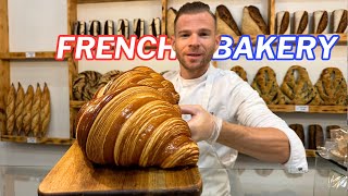 Lart de la viennoiserie〈 Mickael Martinez 〉Recette de CROISSANT français frenchbakery [upl. by Dianemarie]