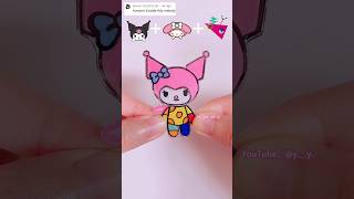 The Amazing Digital Circus X Sanrio 이모지 믹스Emoji mixing shorts craft love art diy [upl. by Corder282]