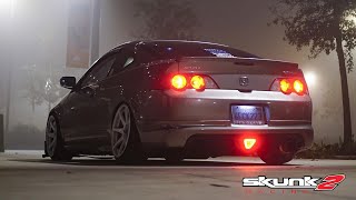 The RSX Sounds So Aggressive PLM Header  Skunk2 Megapower RR 3quot Exhaust [upl. by Yaj]