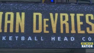 WATCH A behindthescenes look at Darian DeVries introductory press conference [upl. by Eyatnod]