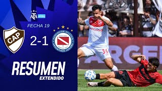 Platense 2 vs 1 Argentinos Juniors  TorneoBetano  Resumen Extendido Fecha 19 [upl. by Falconer]