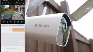 YESKAMO BC13 3MP Wireless Security Camera Unboxing Setup amp Review [upl. by Nugent]