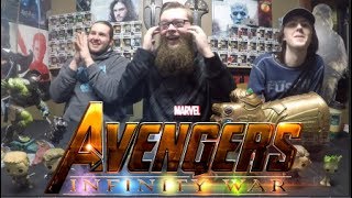 AVENGERS INFINITY WAR  TRAILER 2 REACTION [upl. by Asilehs]