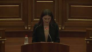 Deputetja Floretë Zejnullahu 26042023 Debat parlamentar lidhur me zhvillimet në KEK [upl. by Analaj945]