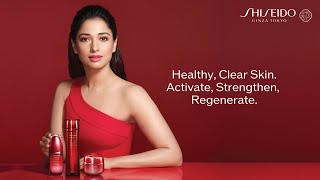 Activate Strengthen amp Regenerate Your Beauty with Tamannaah Bhatias Skincare Secret  SHISEIDO [upl. by Dicky930]