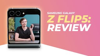 Samsung Galaxy Z Flip5 review The largest cover screen yet [upl. by Ardnaskela]