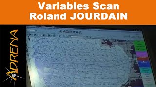 The variables scan in Adrenas software by Roland Jourdain [upl. by Euqinitram]