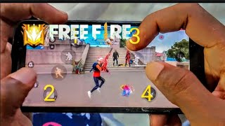 Noob FF vs squad Full Handcam⚡⚡⚡ garena Free Fire [upl. by Alket]