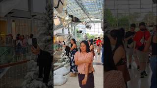 Christmas in Marina Bay Sands Singapore 2024 🌲🌲 christmas alliwantforchristmasisyou music shorts [upl. by Tamqrah]