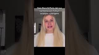 Gaia bianchi parla del suo bambino con tony [upl. by Pampuch]