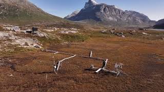 Dronevideo fra kæret Kobbefjord Nuuk [upl. by Iviv]