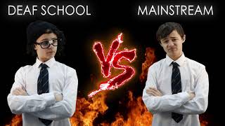 Deaf vs Mainstream School [upl. by Swanson]