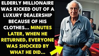 Elderly Millionaire Shocked Everyone at Luxury Car Dealership – An Unforgettable Story [upl. by Rockel]