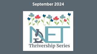 NETRF NET Thrivership Series Writing a Letter To Yourself to Help September 2024 [upl. by Aratehs18]