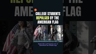 College Students REPULSED By American Flag [upl. by Sulohcin86]