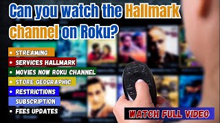 Can you watch the Hallmark channel on Roku [upl. by Eatnhoj]