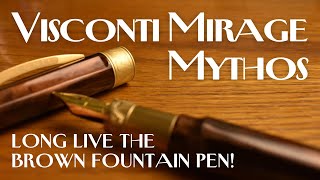 Visconti Mirage Mythos • Fountain Pen Review [upl. by Halle]