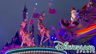 Mickeys Dazzling Christmas Parade  Disneyland Paris [upl. by Anad]