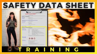 SAFETY DATA SHEETS TRAINING VIDEO  By Ally Safety [upl. by Ard]