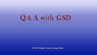 Q amp A with GSD 122 EngHinPunj [upl. by Notned]