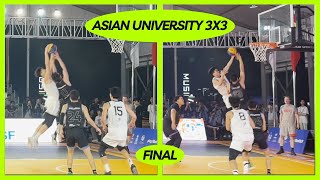 MonAltius Mongolia Vs GDUT China  Final  Asian University 3x3 Basketball Championship 2024 [upl. by Phil881]