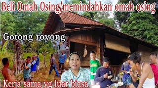 BELI RUMAH OSING‼️OTW Membangun dapur impian  sarapan rame rame [upl. by Goulder]