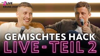 Gemischtes Hack LIVE Teil 2 mit Felix Lobrecht und Tommi Schmitt  1LIVE Krone 2020 [upl. by Ayiram]