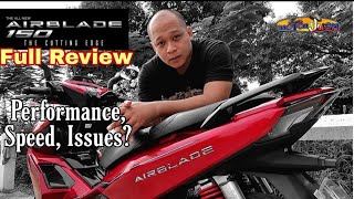 Honda Airblade Full Review and Performance Test  Good Points and Issues [upl. by Idzik]