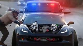 CRAZY POLICE VS STREET RACERS [upl. by Cyrie606]