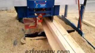 DampL 180 Degree Swing Blade Sawmill can cut 10quot x 20quot Beam [upl. by Aitenev]