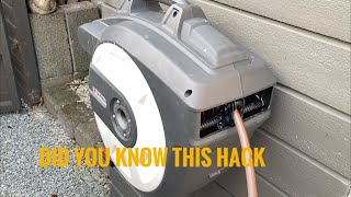 Gardena Hose Reel Hack [upl. by Esorbma745]