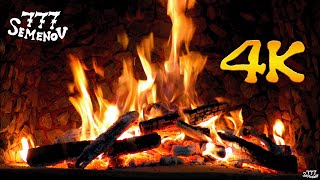 🔥 Fireplace 4K  Камин 4K  Звуки камина  Звуки огня  Камин  Звуки для сна  火 [upl. by Ujawernalo]