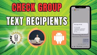 How to See All Recipients of a Group Text Android [upl. by Cressi719]