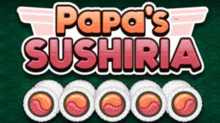 Papas Sushiria  Papa Louies  GameOnGalaxy [upl. by Cahn]