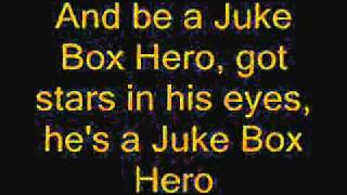 Juke Box Hero  Foreigner lyrics [upl. by Ttelrahc]