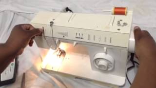 Singer Sewing Machine 4325C 4325 How to thread Threading D [upl. by Ibson668]