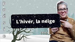 Lhiver la neige de AnneMarie Chapouton [upl. by Inaffyt]