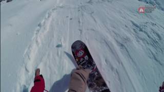 GoPro run Sammy Luebke  ChamonixMontBlanc staged in VallnordArcalís  FWT17 [upl. by Haduj518]