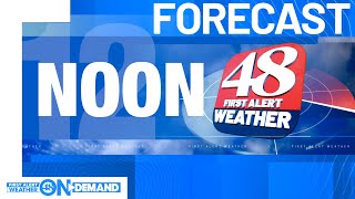 48 First Alert Noon forecast on Friday [upl. by Navlys252]